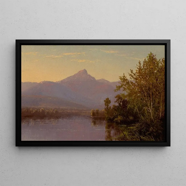 Mont Chocorua, New Hampshire - Edward W. Nichols — indrammet kunstværk på væggen