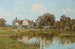 Den gamle vandmølle - Edward Wilkins Waite — visning af kunstværket
