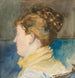 Portrait af Mme Abbey - Edwin Austin Abbey — visning af kunstværket