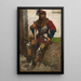 Reproduktion af maleriet Studie af figur - Edwin Austin Abbey