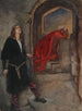 Hamlet Nu kan jeg gøre det nu, hvor han beder Akt III Scene iii Hamlet - Edwin Austin Abbey — visning af kunstværket