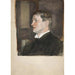 Portrait af en ung mand - Edwin Austin Abbey — visning af kunstværket