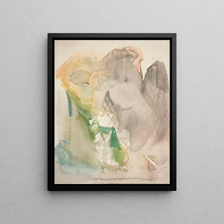 Edwin Austin Abbey - Unidentified sketch landscape.webp