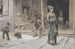 Med stolthed på sin pande - Edwin Austin Abbey — visning af kunstværket