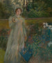 Kvinde i haven - Edwin Austin Abbey — visning af kunstværket