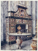 Cheminée i farvet mosaik Florentine Victoria and Albert Museum South Kensington Bord i farvet mosaik - Edwin Foley — visning af kunstværket