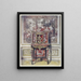 Boulle Bryllupskasse Louvre Museum Paris - Edwin Foley — indrammet kunstværk på væggen