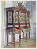 Cabinet à bijoux de la reine Marie-Antoinette en mahogni doré indlagt med skulpturer og malede plader - Edwin Foley — visning af kunstværket