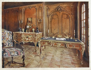 Salle med paneler i fransk Regency-stil - Edwin Foley — visning af kunstværket