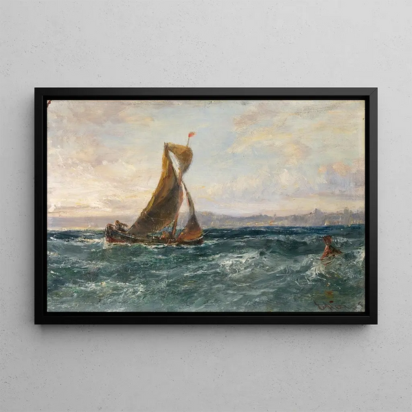 Edwin Hayes - A View of Dublin Bay.webp