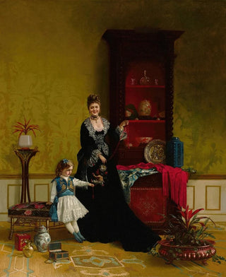 Edwin Howland Blashfield - Mother and Child.webp