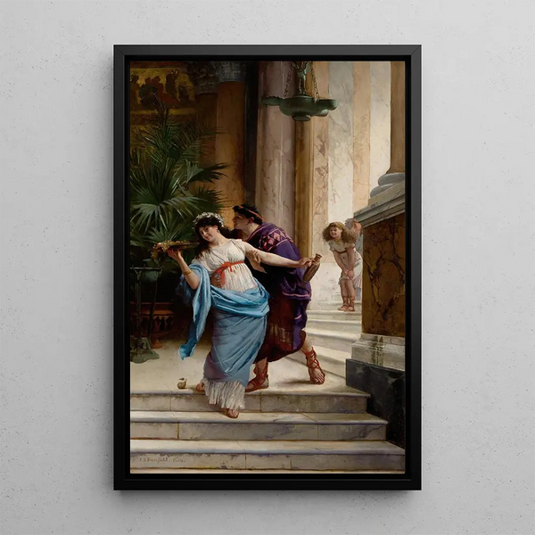 Edwin Howland Blashfield - The Lovers Advance.webp