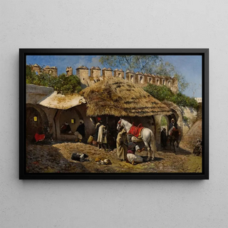 Edwin Lord Weeks - Blacksmiths Shop at Tangiers.webp