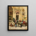 Entrer dans la mosquée - Edwin Lord Weeks — indrammet kunstværk på væggen