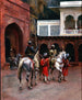 Palais du prince indien d'Agra - Edwin Lord Weeks — visning af kunstværket