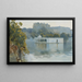 Lac ved Udaipur, Indien - Edwin Lord Weeks — indrammet kunstværk på væggen