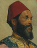 Portrait af en tyrkisk mand - Edwin Lord Weeks — visning af kunstværket