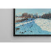 Reproduktion af maleriet Louveciennes sneeffekt maleri - Alfred Sisley