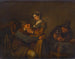 En kærlig par i en kro - Egbert van Heemskerck den Yngre — visning af kunstværket
