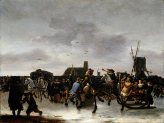 Egbert van der Poel - A Skating Scene.webp