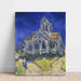 Reproduktion af maleriet Eglise Auvers-sur-Oise - Vincent Van Gogh