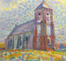 Kirke i Zoutelande - Piet Mondrian — visning af kunstværket