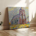 Reproduktion af maleriet Eglise i Zoutelande - Piet Mondrian