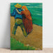 Reproduktion af maleriet Vincent van Gogh - Églogue i Provence - Et par forelskede
