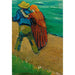 Reproduktion af maleriet Vincent van Gogh - Églogue i Provence - Et par forelskede
