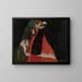 Le Cardinal et la Nonne s'embrassent - Egon Schiele — indrammet kunstværk på væggen