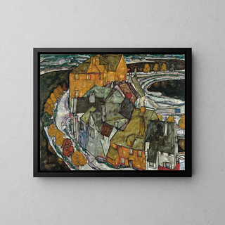 Egon Schiele - Crescent of Houses II.webp