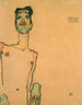 Mime van Osen - Egon Schiele — visning af kunstværket