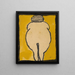 Vénus de Willendorf - Egon Schiele — indrammet kunstværk på væggen