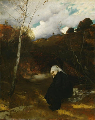 Eilif Peterssen - Andante Autumn Evening at Ask.webp