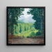 El Montseny - Santiago Rusiol — indrammet kunstværk på væggen