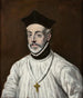 Portræt af Diego de Covarrubias og Leiva 1512-1577 - El Greco — visning af kunstværket
