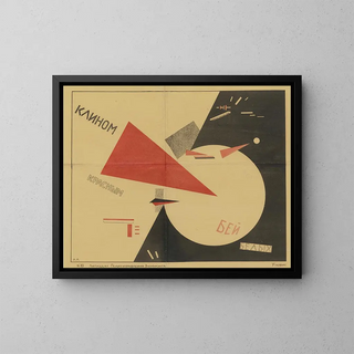 El Lissitzky - Beat The Whites With The Red Wedge.webp