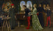 L'atelier de Botticelli: Den første besøg af Simonetta præsenteret af Giulio og Lorenzo de Médicis - Eleanor Fortescue-Brickdale — visning af kunstværket