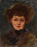 Portrait af fru John Gellatly - Eleanor Greatorex — visning af kunstværket