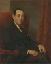 Portrait af en mand - Elemér Halász-Hradil — visning af kunstværket