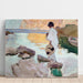 Reproduktion af maleriet Elena i Cala de Saint Vincent - Joaquín Sorolla