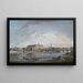 Vue de Stockholm III - Elias Martin — indrammet kunstværk på væggen