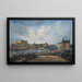 Vue de Stockholm IV - Elias Martin — indrammet kunstværk på væggen