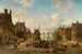 Le Singel og Brouwersgracht, Amsterdam - Elias Pieter van Bommel — visning af kunstværket