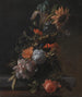 En skål med blomster - Elias van den Broeck — visning af kunstværket