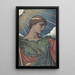 Reproduktion af maleriet Tête de Minerve - Elihu Vedder