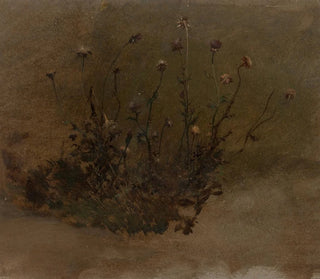vilde blomster - Elihu Vedder — visning af kunstværket