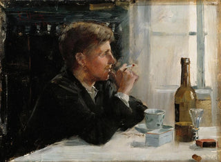 Elin DanielsonGambogi - Seated Man At The Table.webp