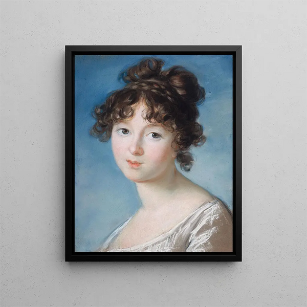 La Princesse Radziwill 1781-1808 - Elisabeth Louise Vigée Le Brun — indrammet kunstværk på væggen