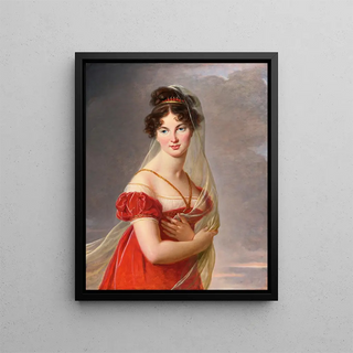 Elisabeth Louise Vige Le Brun - Portrait Of Agla Anglique Gabrielle.webp